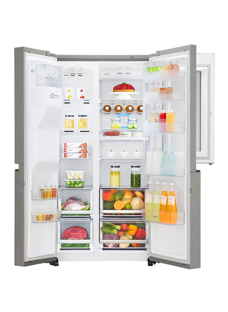 Triple Door Refrigerator - 720 Liter GR-X257CSAV Noble Silver